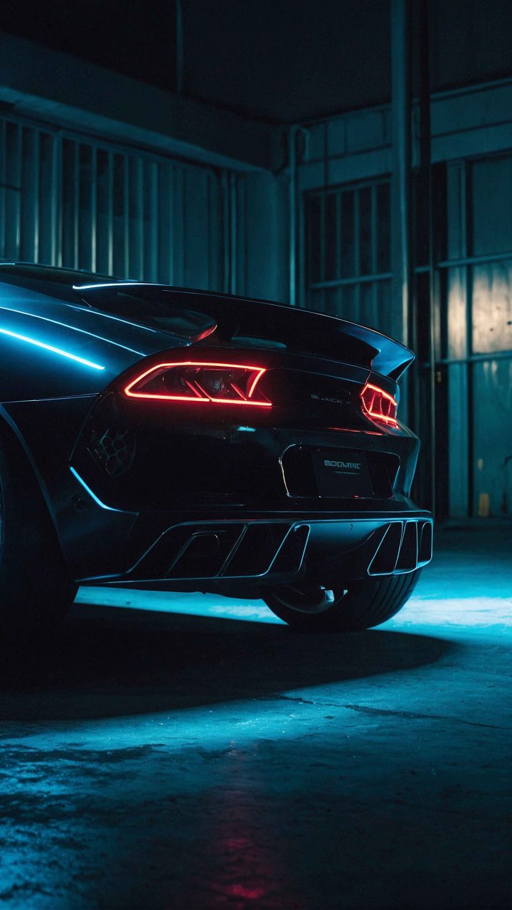 Lamborghini Huracan black edition – 4K