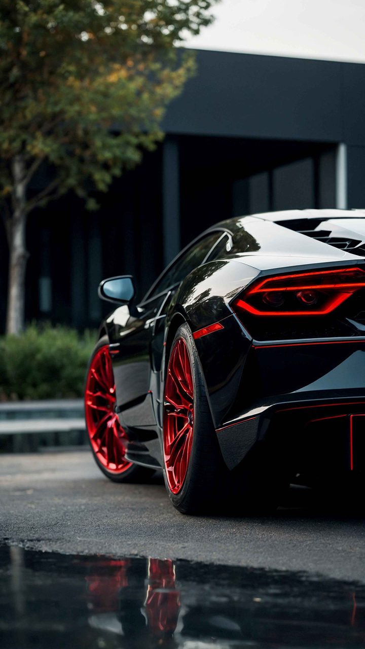 Sleek sports car wallpaper in 4K resolution